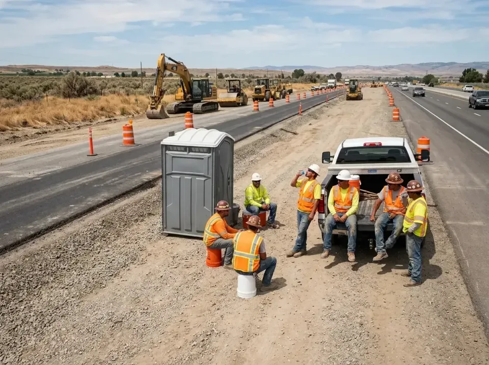 highway-road-construction-crew-007 — frequently asked questions, Porta Potty and Restroom Rentals in Bangor, MI